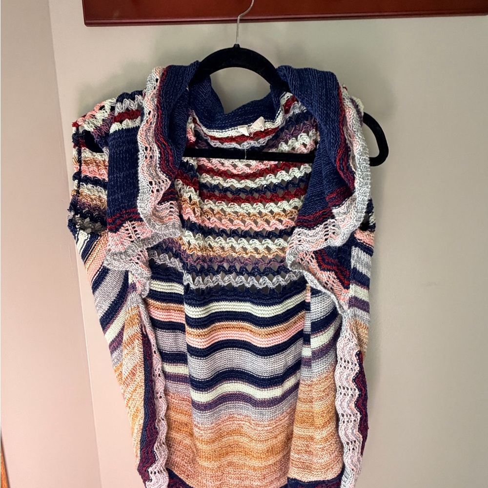 Moth Colorful Striped Women's Sweater